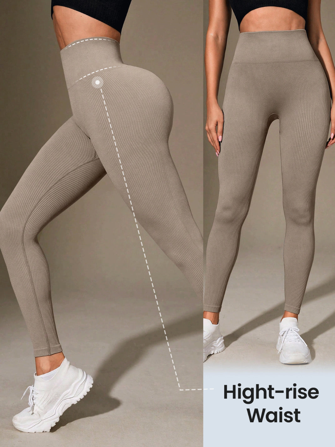 Zush Ladies Studio High Waisted Fitness Sports Leggings