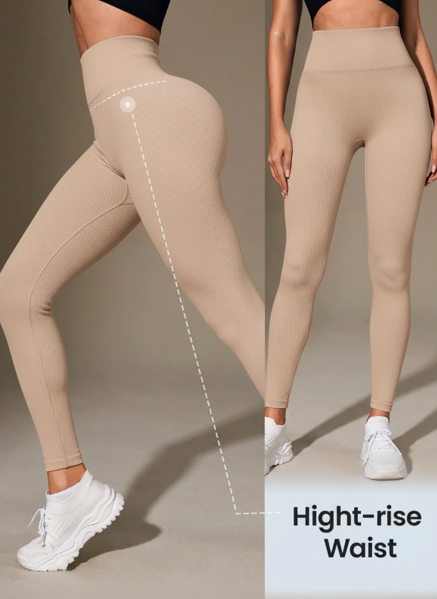Zush Ladies Studio High Waisted Fitness Sports Leggings