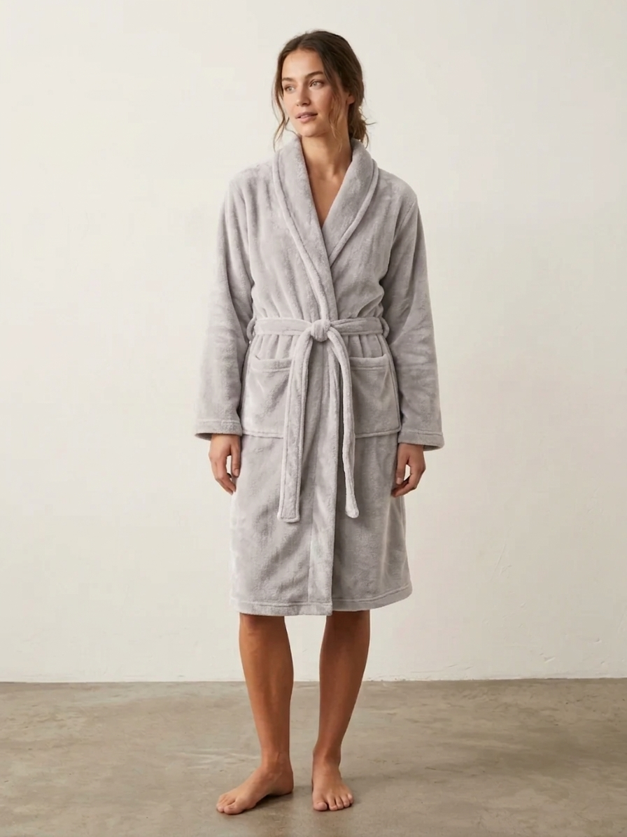 Zush Ladies Plush Fleece Robe
