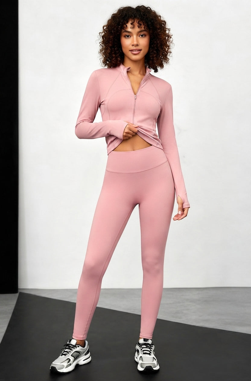 Zush Ladies Active Luxe Two-Piece Tracksuit Set