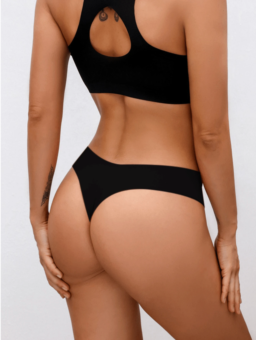 3 Pack Women’s Seamless Thongs – Neutral Essentials