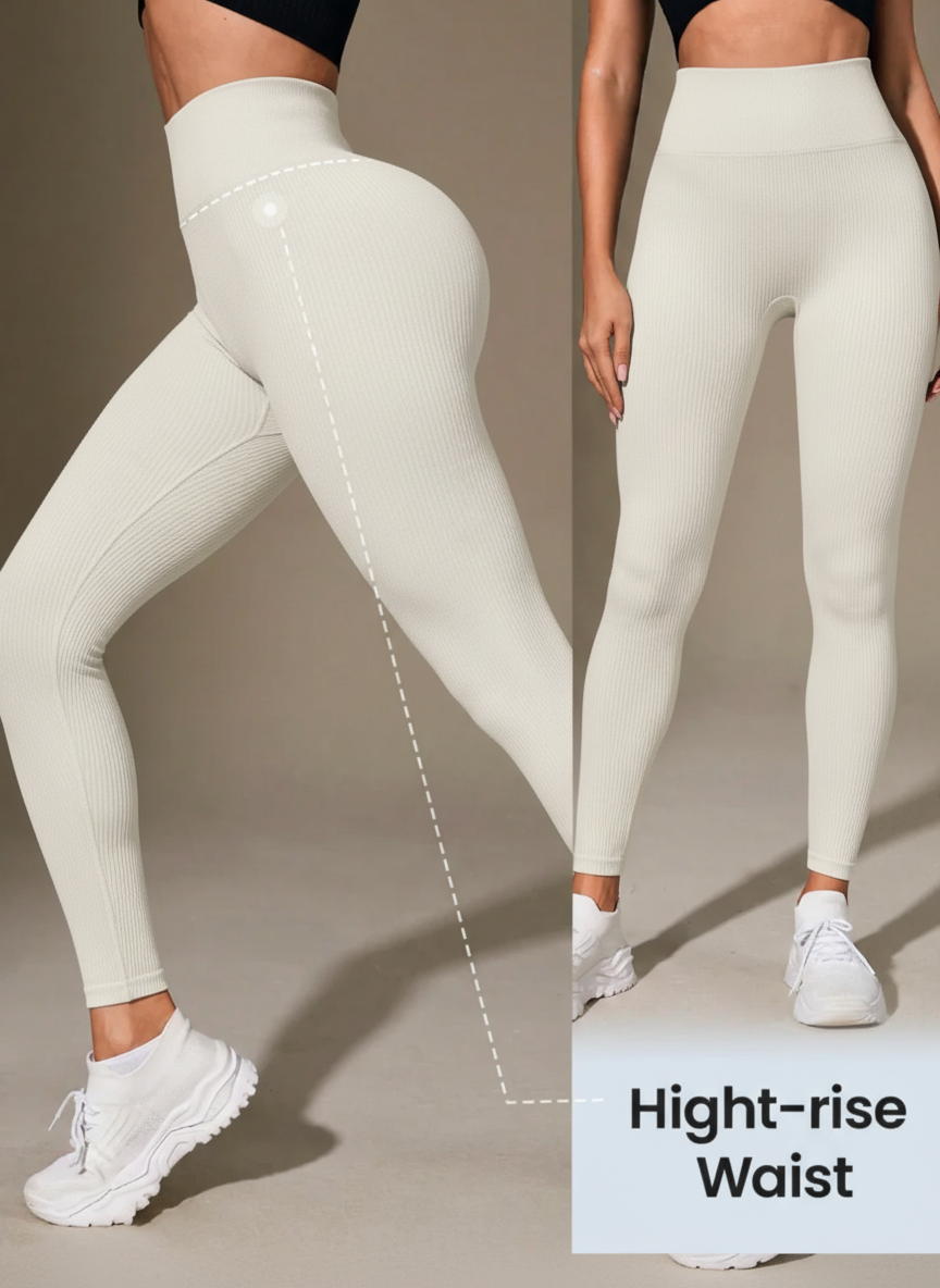 Zush Ladies Studio High Waisted Fitness Sports Leggings