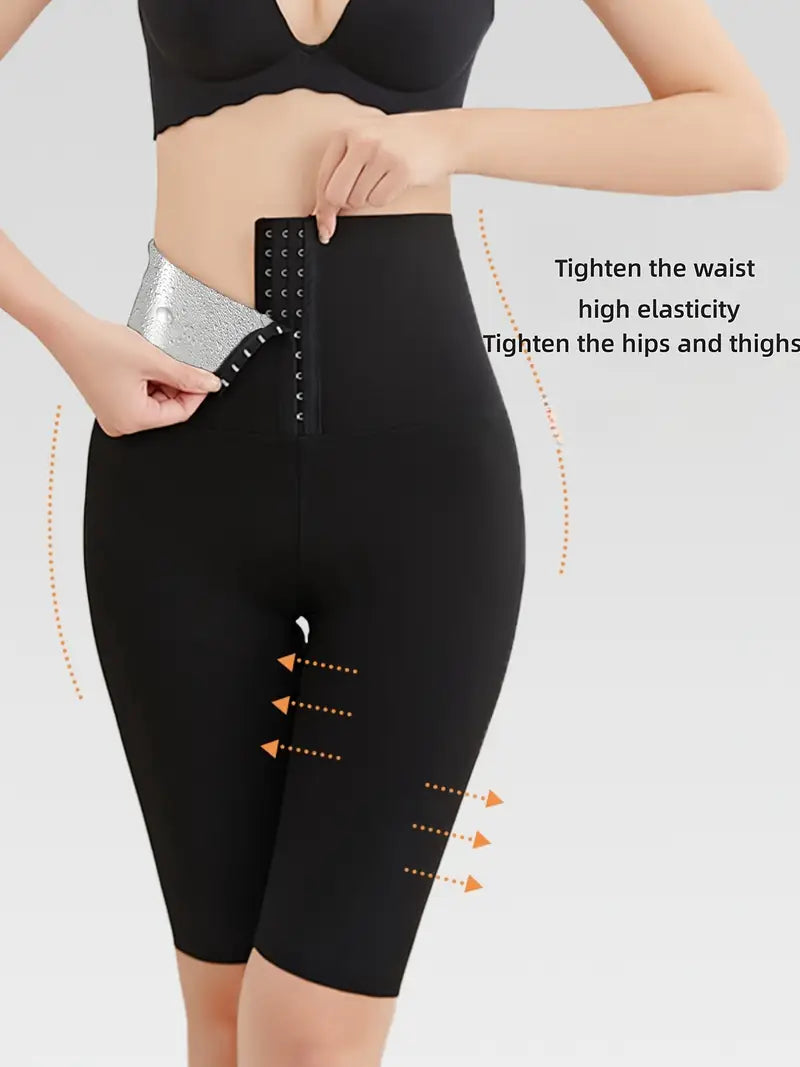 Zush Sweat Shorts for Women – Waist Trainer, Slimming Fit